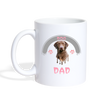 Chesapeake Bay Retriever Print Coffee/Tea Mug - white