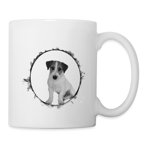 Cute Parson Russell Terrier Print Coffee/Tea Mug - white