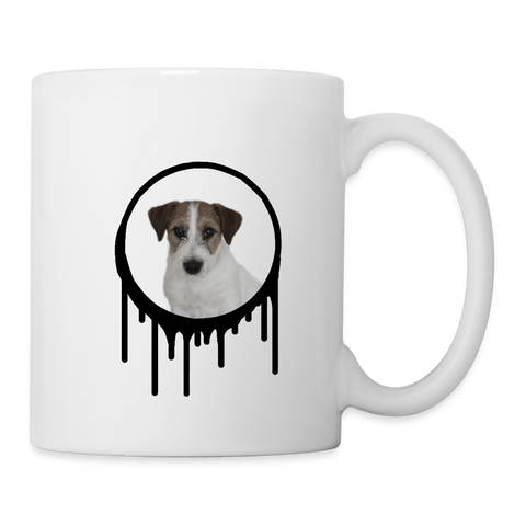 Lovely Parson Russell Terrier Print Coffee/Tea Mug - white