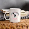 Dalmatian 'Dog Dad' Print Coffee/Tea Mug - white