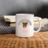 Boxer 'Dog Dad' Print Coffee/Tea Mug - white