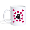 Affenpinscher Love Print Coffee/Tea Mug - white