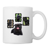 Affenpinscher Print Coffee/Tea Mug - white