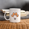 Middle White Pig Print Coffee/Tea Mug - white