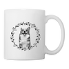 Cute Pembroke Welsh Corgi Print Coffee/Tea Mug - white