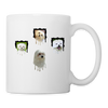 Maltese Art Print Coffee/Tea Mug - white