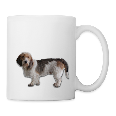 Lovely Petit Basset Griffon Vendéen Print Coffee/Tea Mug - white