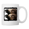 Labrador in Frame Print Coffee/Tea Mug - white