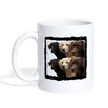 Labrador in Frame Print Coffee/Tea Mug - white