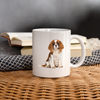 Cavaliever King Charles Spaniel Print Coffee/Tea Mug - white