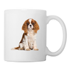 Cavaliever King Charles Spaniel Print Coffee/Tea Mug - white