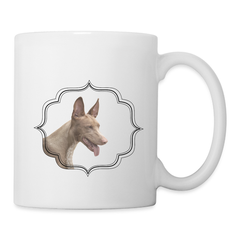 Lovely Pharaoh Hound Print Coffee/Tea Mug - white