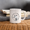 Pit Bull Terrier Print Coffee/Tea Mug - white