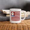 Poodle USA Print Coffee/Tea Mug - white