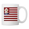 Poodle USA Print Coffee/Tea Mug - white