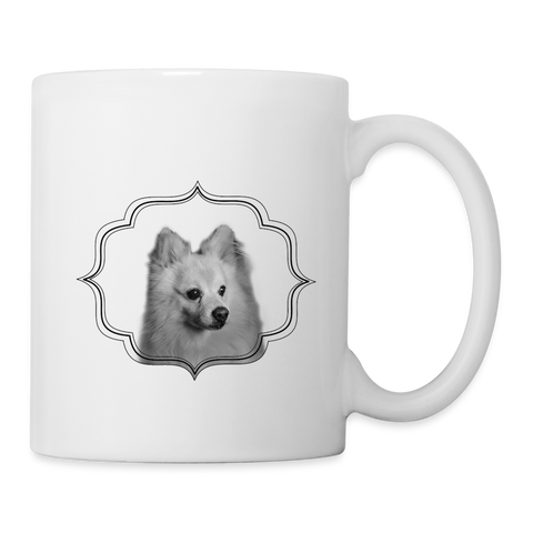 Cute Pomeranian Print Coffee/Tea Mug - white