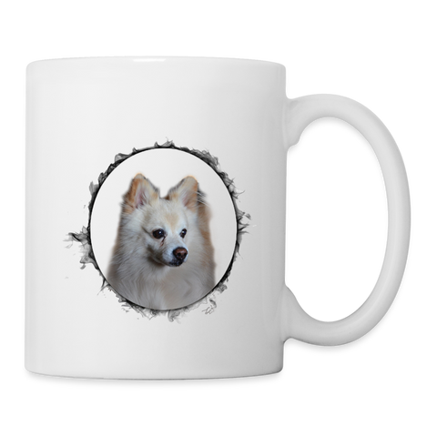 Lovely Pomeranian Print Coffee/Tea Mug - white