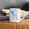 Shark Print Coffee/Tea Mug - white