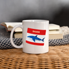 Shark Fish Print Coffee/Tea Mug - white