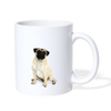 Amazing Pug Print Coffee/Tea Mug - white