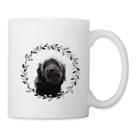 Portuguese Water Dog Print Coffee/Tea Mug - white