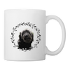 Portuguese Water Dog Print Coffee/Tea Mug - white