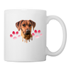 Rhodesian Ridgeback Art Print Coffee/Tea Mug - white