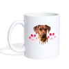 Rhodesian Ridgeback Art Print Coffee/Tea Mug - white