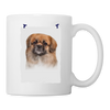 Tibetan spaniel Print Coffee/Tea Mug - white