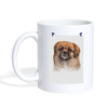 Tibetan spaniel Print Coffee/Tea Mug - white