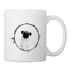 Amazing Pug Print Coffee/Tea Mug - white