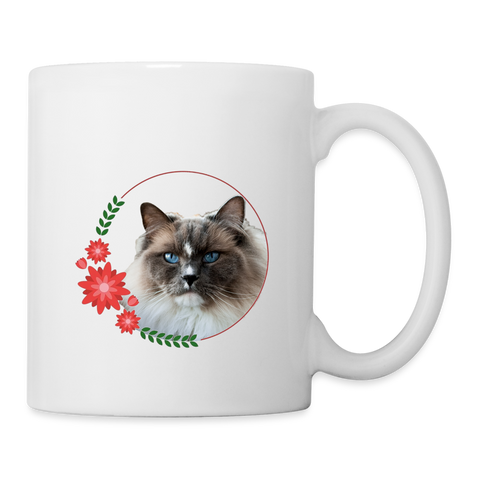 Amazing Ragdoll Cat Print Coffee/Tea Mug - white