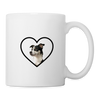 Rat Terrier Print Coffee/Tea Mug - white