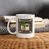 Tibetan Spaniel Paws Print Coffee/Tea Mug - white