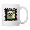 Shih Poo Art Print Coffee/Tea Mug - white