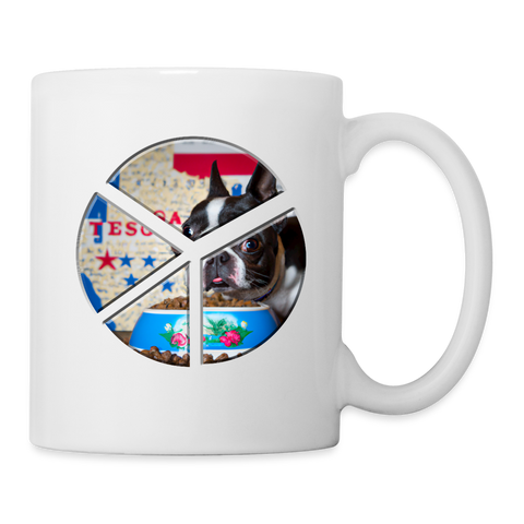 Boston Terrier 3D Print Coffee/Tea Mug - white