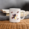 Wild Horse Print Coffee/Tea Mug - white