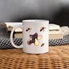 Wild Horse Print Coffee/Tea Mug - white