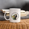 Lovely Red-And-Green Macaw Print Coffee/Tea Mug - white