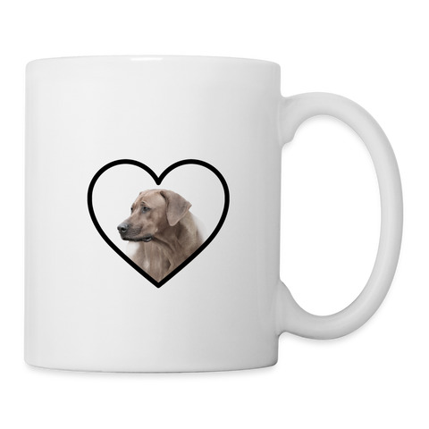 Rhodesian Ridgeback Print Coffee/Tea Mug - white