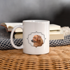 Cute Rhodesian Ridgeback Print Coffee/Tea Mug - white