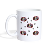 Cockatiel Parrot Print Coffee/Tea Mug - white