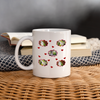 Monk Parakeet Parrot Print Coffee/Tea Mug - white