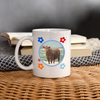 Gelbvieh Cattle (Cow) Print Coffee/Tea Mug - white
