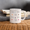 Chianina Cattle (Cow) Patterns Print Coffee/Tea Mug - white