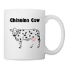 Chianina Cow Print Coffee/Tea Mug - white