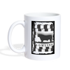 Australian Lowline Cattle (Cow) Print Coffee/Tea Mug - white