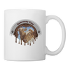 Guernsey Cattle (Cow) Art Print Coffee/Tea Mug - white