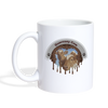 Guernsey Cattle (Cow) Art Print Coffee/Tea Mug - white