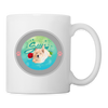 Chow Chow Save Print Coffee/Tea Mug - white